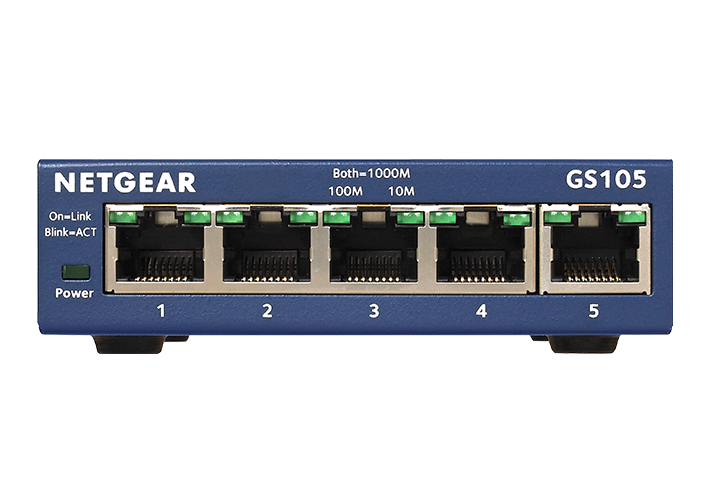 Netgear GS105-NA ProSafe 5-Port Gigabit Switch