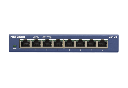 Netgear GS108-NA ProSafe 8-Port Gigabit Switch